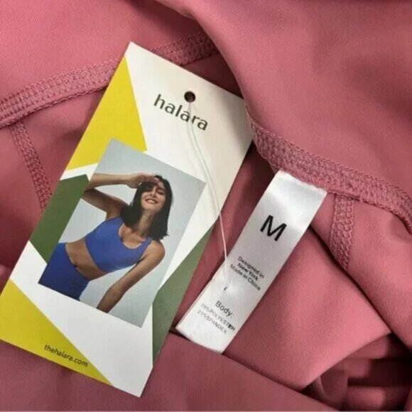 NWT Halara High Waisted Side Pocket Flare Leggings Size M - Picture 7 of 8